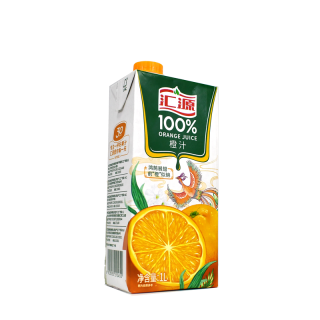 汇源100%橙汁1L